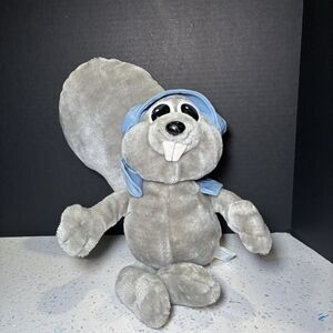 Toy Network Rocky Squirrel Plush Stuffed Toy (2000) 17" Vtg Rocky and Bullwinkle